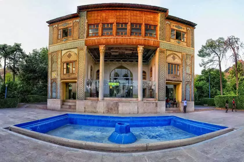 معماری منحصربه فرد باغ دلگشا شیراز
