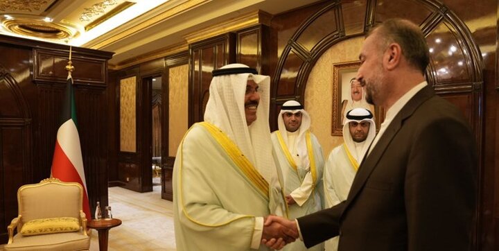 امیرعبداللهیان با نخست‌وزیر کویت دیدار کرد