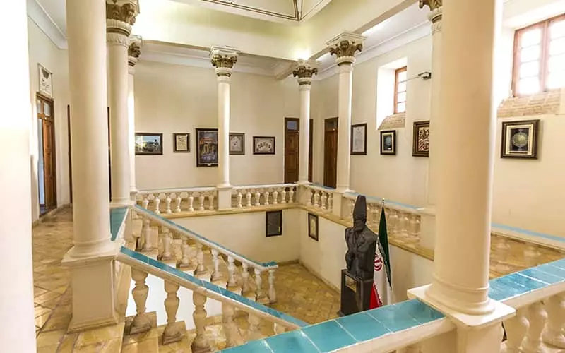 عمارت جالب سردار مفخم قزوین