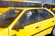 مسافرکشی کردن یک روحانی در مسیر تهران-قم سوژه شد + عکس