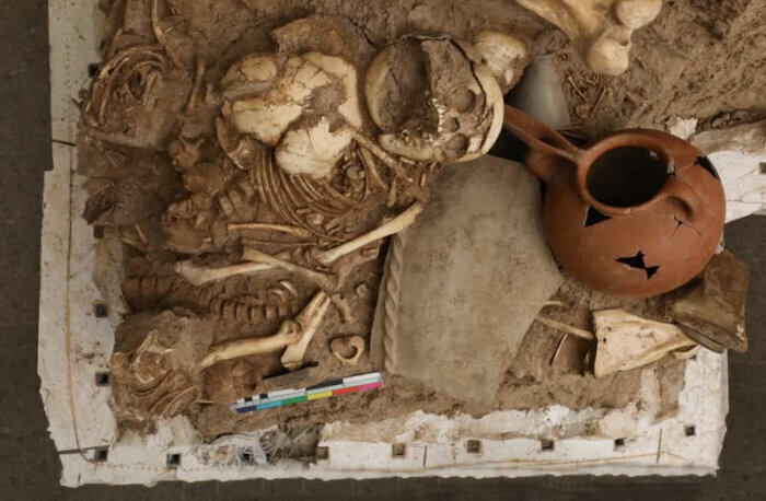 جسد کودک سه هزار ساله