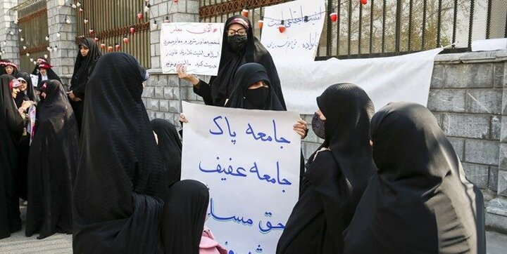 متحصنان حجاب در مقابل قوه قضاییه بازداشت شدند/  دبیر ستاد امر به معروف خواستار آزادی آن ها شد