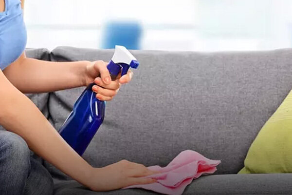آموزش تمیز کردن مبل پارچه ای و شستن مبل در خانه