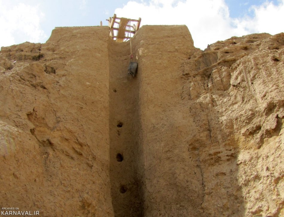 قنات متحیرکننده قصبه در گناباد