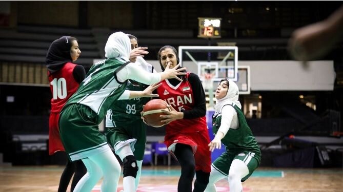 تاریخ سازی دختران بسکتبالیست ایران