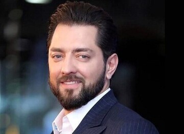 پیاده روی پدر و پسری بهرام رادان در یک پارک باصفا و دنج + فیلم