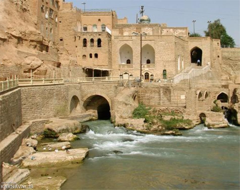 دروازهای باورنکردنی و تاریخی در شوشتر / پل بند گرگر از دروازههای ششگانه شوشتر