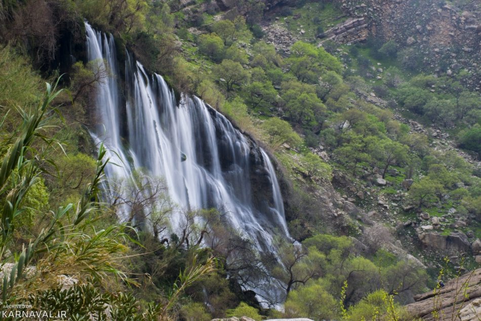 دسترسی راحت به آبشار شوی در دزفول
