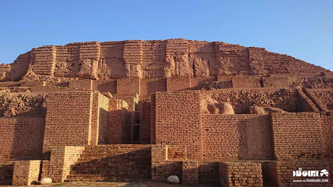 پرستشگاهی خاص و دیدنی در شوش / معماری بیهمتای زیگورات چغازنبیل