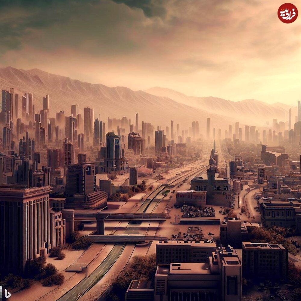 شهر تهران در سال ۲۰۵۰ میلادی