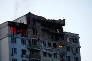حمله اوکراین به قلب مسکو در روسیه / برخورد با ساختمان بلند + فیلم و عکس