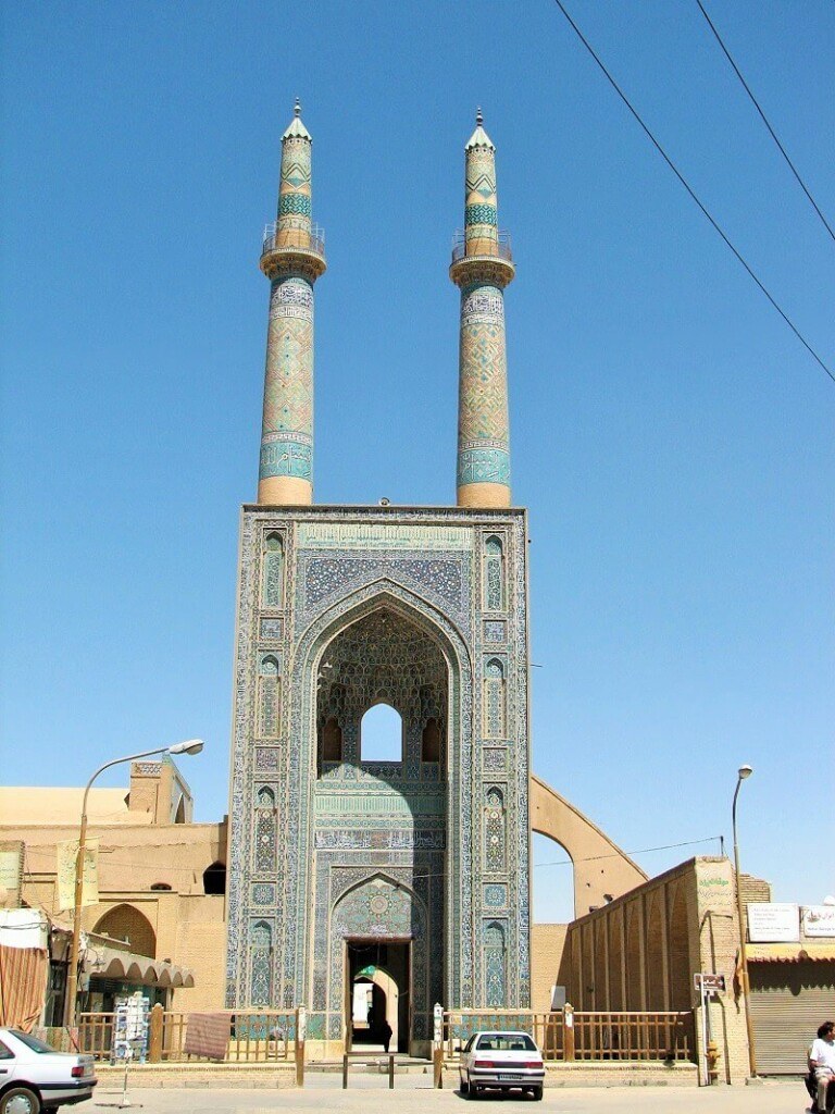 ویژگیهای درخورتوجه مسجد جامع یزد