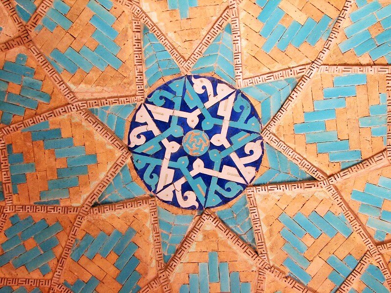 تزئینات خاص مسجد جامع یزد