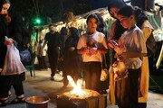 تصاویر دیدنی از آیین سنتی چهل منبر در لاهیجان