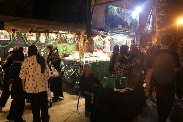 برگزاری آیین سنتی چهل منبر در لاهیجان + تصاویر