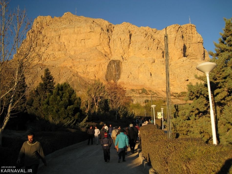 چشمانداز بینظیر کوه صفه اصفهان