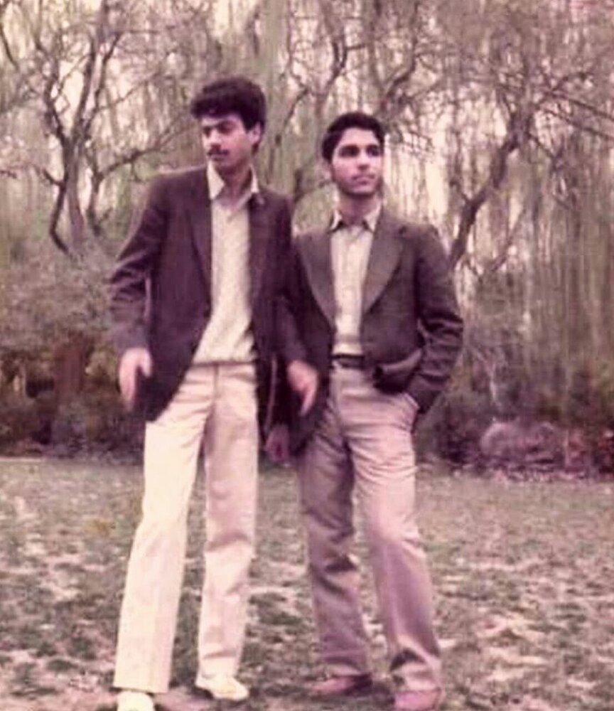 مهران مدیری در دوران نوجوانی در پارک لاله + عکس