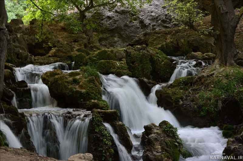 آبشار آتشگاه لردگان؛ عجیب‌ترین آفرینش‌های طبیعت