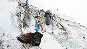 پیدا شدن جنازه مرد جوان در کوه یخی پس از ۳۷ سال! + فیلم