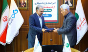 انعقاد تفاهم‌نامه توسعه همکاری‌ها میان بانک دی و پست بانک ایران