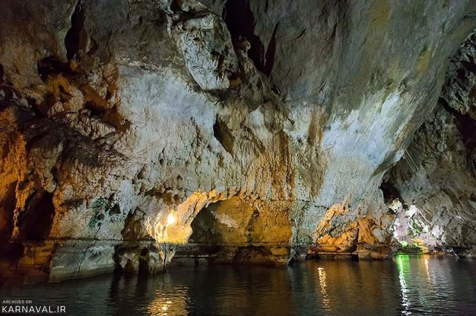 عجیب‌ترین غار آبی ایران / غار سهولان؛ غاری زیبا در مهاباد