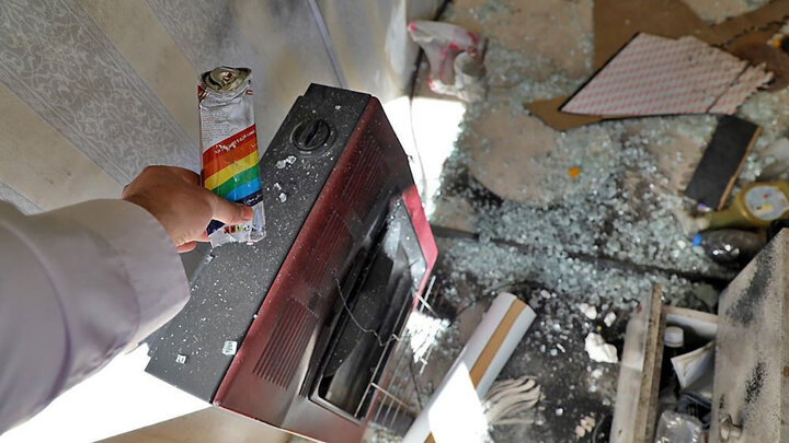مرگ دلخراش شش شهروند خوزستانی درپی انفجار گاز خانگی در باغملک + فیلم