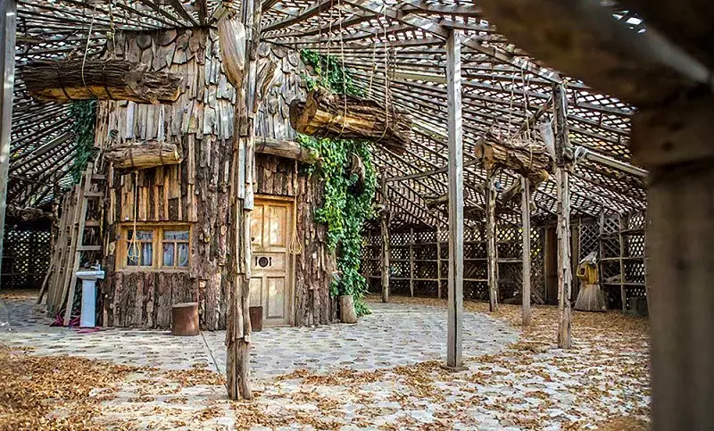 دهکده چوبی نیشابور؛ زندگی با طبیعت در هماهنگی کامل