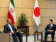 دیدار امیر عبداللهیان با نخست وزیر ژاپن