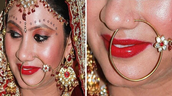 عجیب ترین کارهایی که عروس های هندی موقع ازدواج انجام می دهند