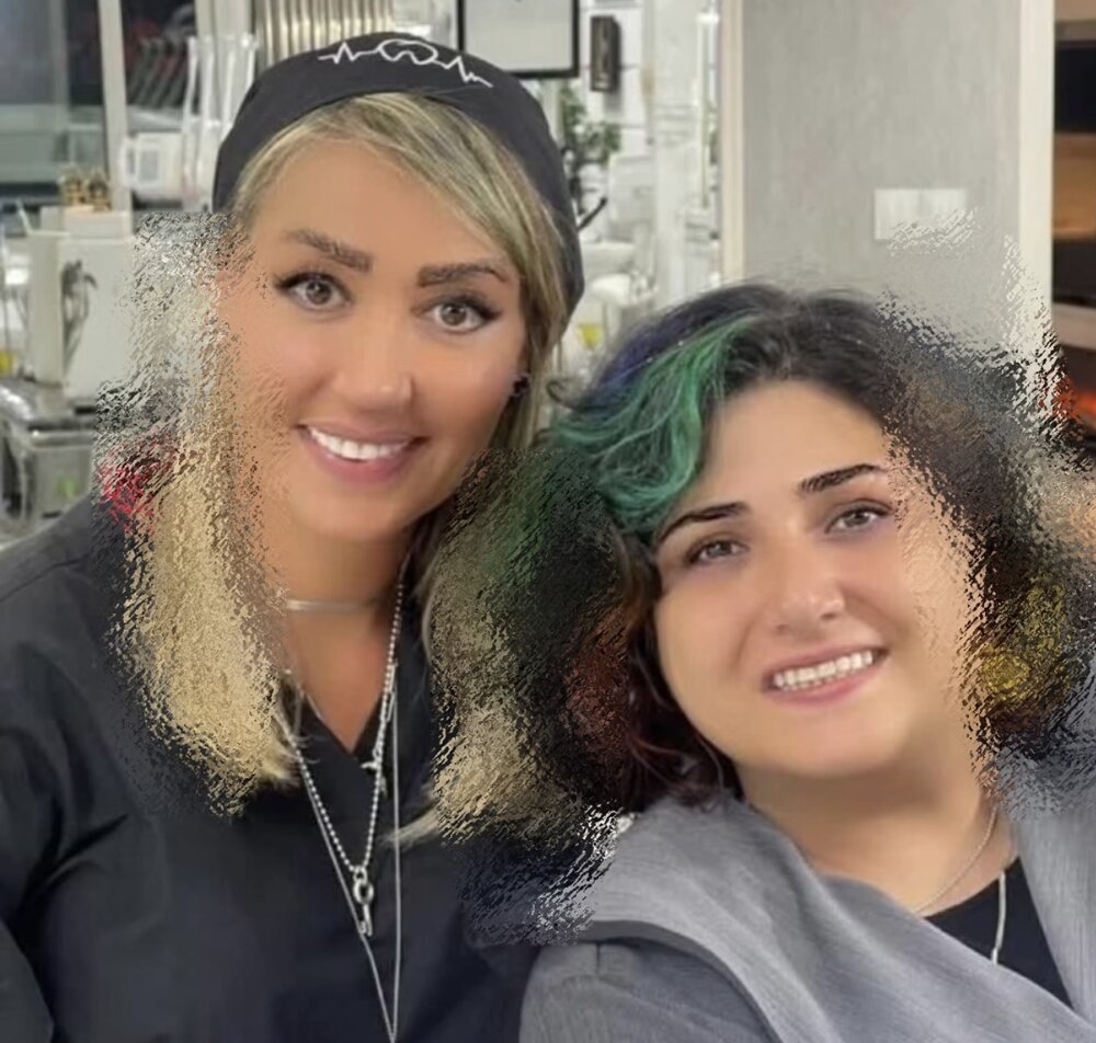 عکس جنجالی باران کوثری با موهای رنگی + عکس