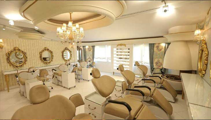 بهترین آرایشگاه سعادت آباد تهران