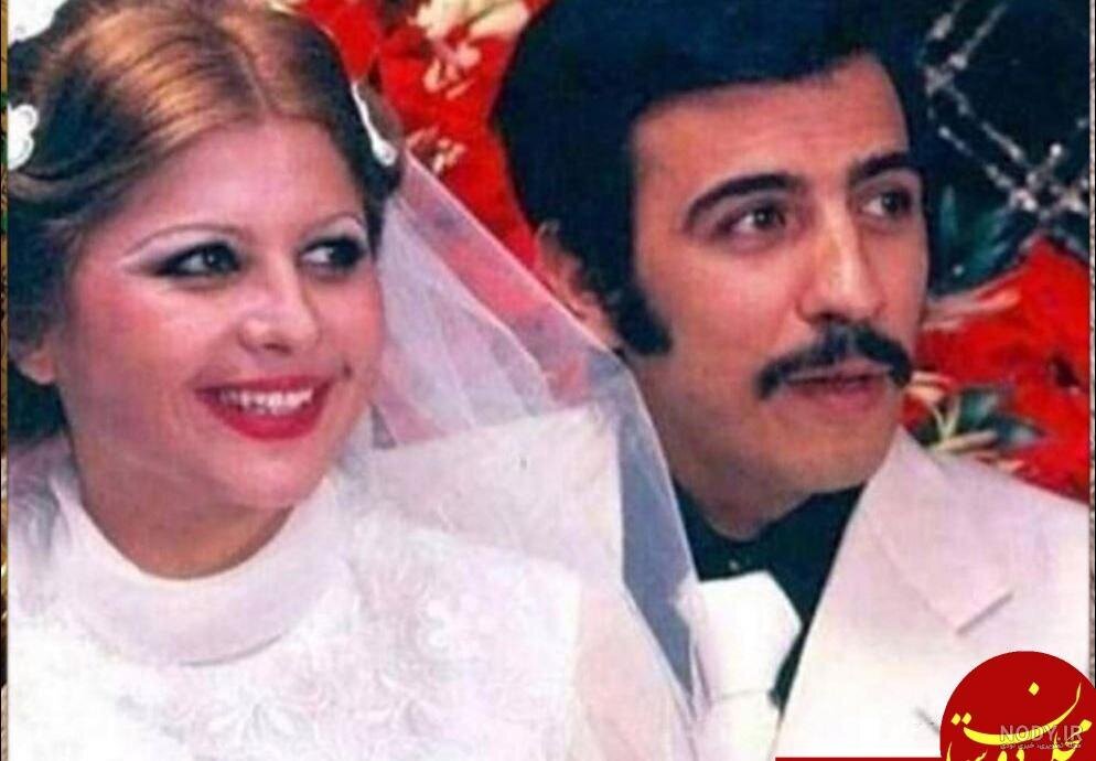 تصویری کمتر دیده شده از عروسی علی حاتمی و زری خوشکام/ عکس