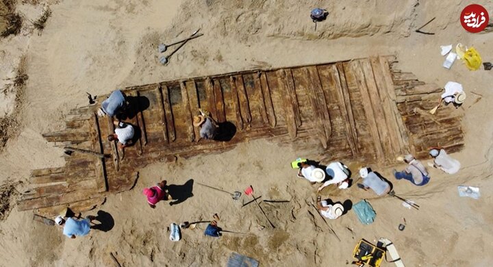 کشتی دو هزار ساله در معدن زغال‌سنگ کشف شد