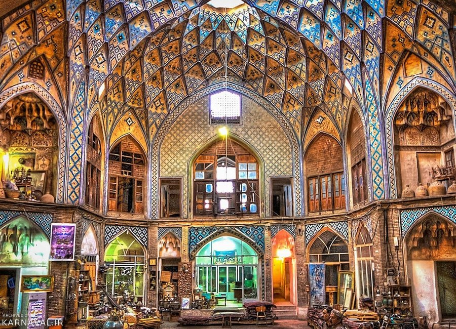 بازارگردی در کاشان