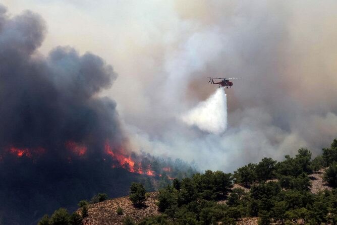 آتش سوزی وحشتناک در پارک ملی سالوک خراسان‌شمالی