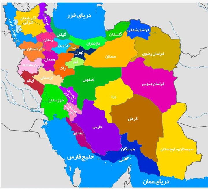 اندازه واقعی ایران رو نقشه در مقایسه با اروپا! / از دیدن عکس شوکه می شوید