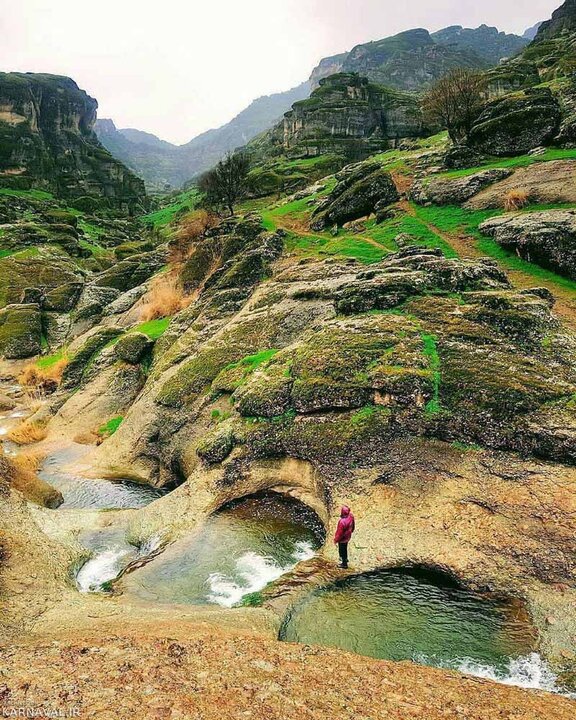 بازدید از پارک جنگلی مخمل کوه لرستان