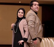 عکس عاشقانه صبا راد و همسرش مانی رهنما