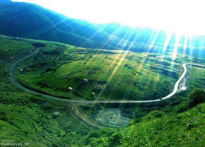 تماشایی‌ترین گردنه ایران / گردنه حیران؛ جاذبه زیبا و دیدنی آستارا