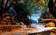 آبشارگردی در آبشار یاسوج