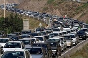 تصاویری باورنکردنی از ترافیک فوق سنگین در جاده چالوس