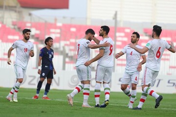 پیروزی تیم ملی ایران مقابل بلغارستان