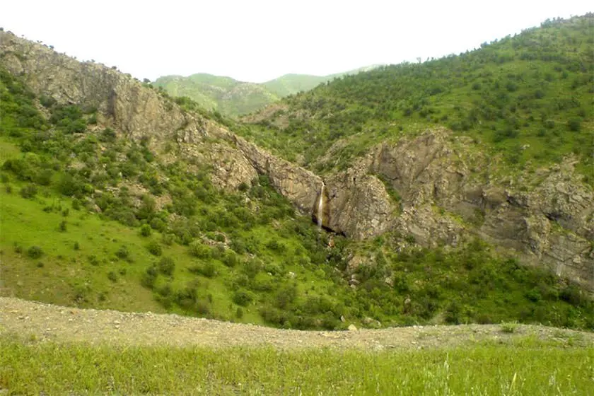 آبشارگردی در آبشار گویله مریوان
