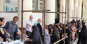 پذیرایی از ۶۰ هزار  عزادار حسینی در مسجد مقدس جمکران