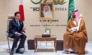 ولیعهد عربستان و نخست‌وزیر ژاپن با هم دیدار کردند