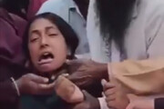 گریه های دلخراش دختر جوان به خاطر ازدواج اجباری در پاکستان + فیلم