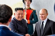 کار چاپلوسانه پوتین در دیدار با رهبر کره شمالی / ترس پوتین از کیم‌ جونک اون