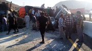 تصادف خونین چند خودرو در جاده تربت حیدریه به مشهد/ ۱۳ نفر کشته و زخمی شدند