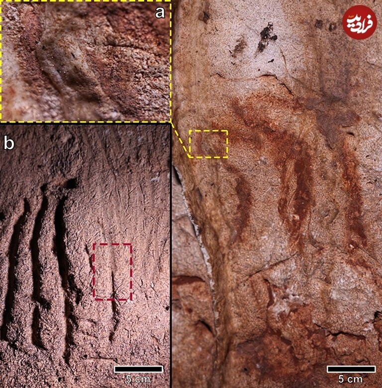 (تصاویر) کشف نقاشی‌های ۲۴ هزار ساله در یک غار