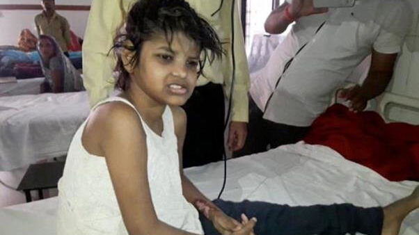 یک دختربچه جنگلی در هند پیدا شد + عکس